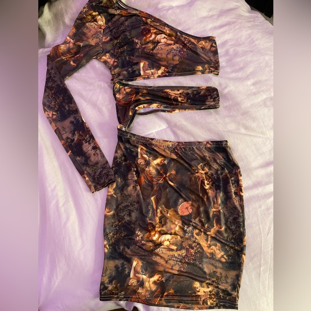 One Shoulder Bodycon Dress